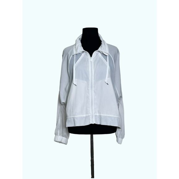 Lululemon white long sleeves lightweight jacket size 4 - Picture 9 of 12